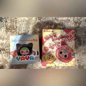 Authentic - Baby Three Tiny Animal Head & Yaya Little Mischievous Bag - Bundle